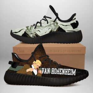 Fullmetal Alchemist Van Hohenheim Yeezy Shoes