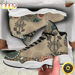 Funny Mandala Mushroom Air Jordan 13 Sneakers Air Jordan 13 Sneaker