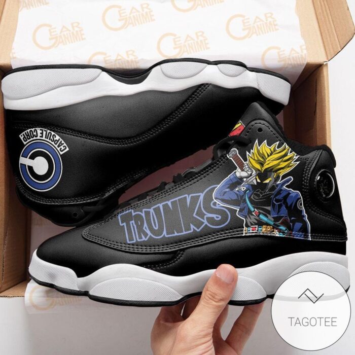 Future Trunks Sneakers Custom Anime Dragon Ball Air Jordan 13 Shoes