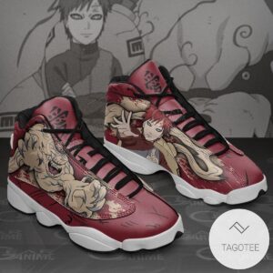 Gaara And Shukaku Sneakers Custom Anime Air Jordan 13 Shoes