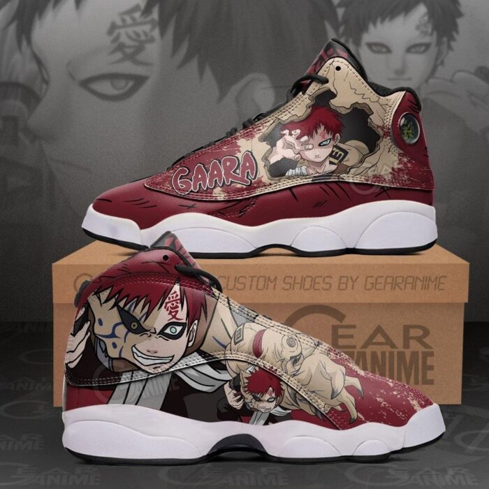 Gaara Of The Sand Anime Air Jordan 13 Shoes