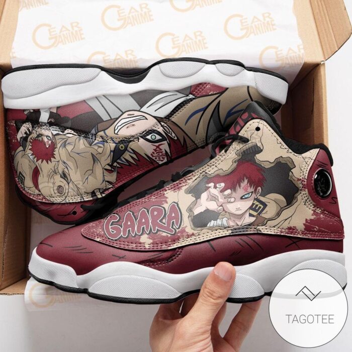 Gaara Of The Sand Sneakers Custom Anime Air Jordan 13 Shoes