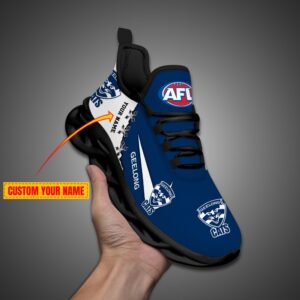 Geelong Cats Personalized AFL Max Soul Shoes