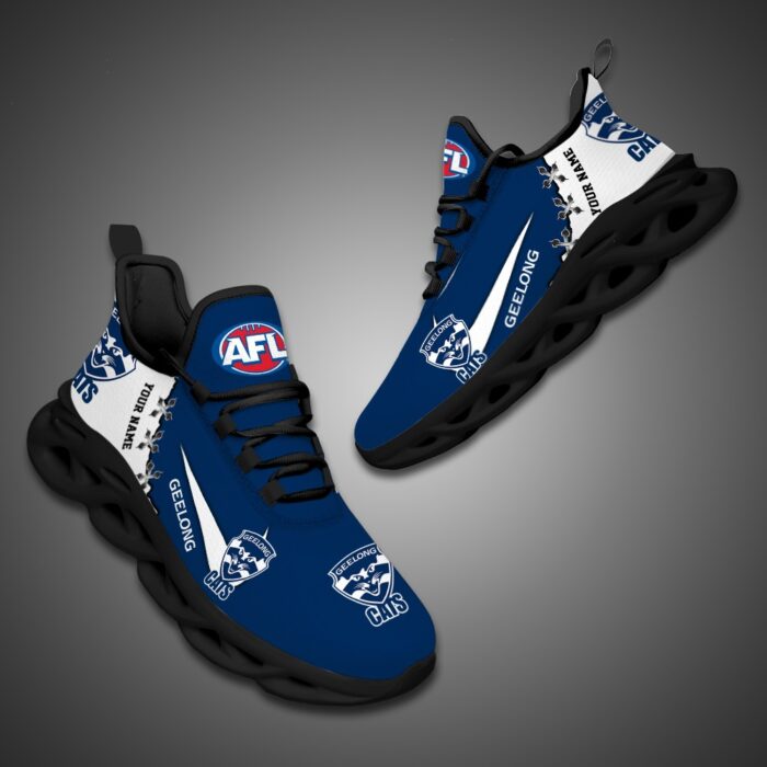 Geelong Cats Personalized AFL Max Soul Shoes