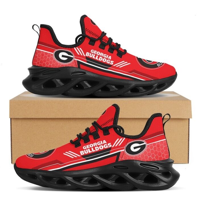 Georgia Bulldogs College Max Soul Shoes