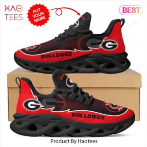 Georgia Bulldogs Custom Name NCAA Max Soul Shoes