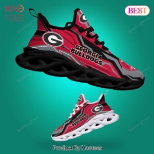 Georgia Bulldogs NCAA Red Black Grey Max Soul Shoes