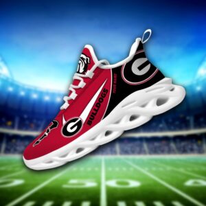 .Georgia Bulldogs Personalized Luxury NCAA Max Soul Shoes