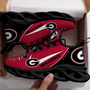 .Georgia Bulldogs Personalized Luxury NCAA Max Soul Shoes