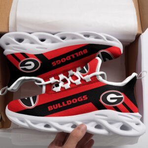 Georgia Bulldogs White Shoes Max Soul