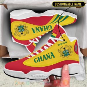 Ghana Personalized Air Jordan 13 Shoes