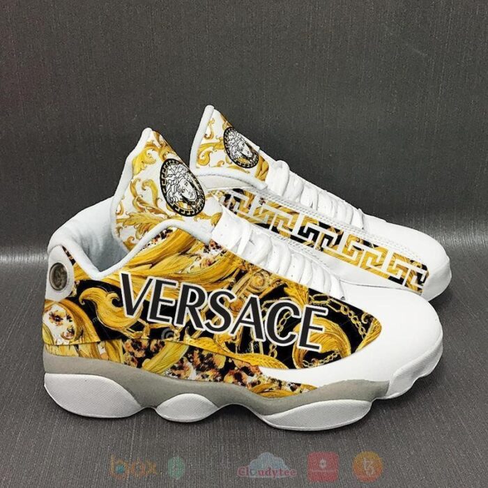 Gianni Versace Barocco Flowers Air Jordan 13 Shoes