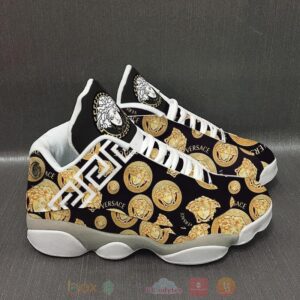 Gianni Versace Black Air Jordan 13 Shoes