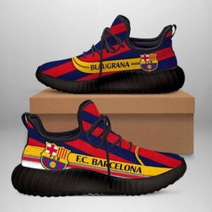 Gift For Fc Barcelona Barca Blaugrana Yeezy Shoes Hg