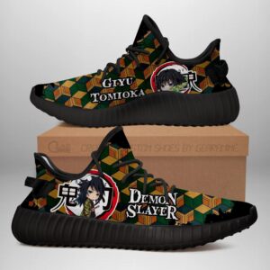 Giyu Tomioka Yeezy Shoes Demon Slayer Art 54