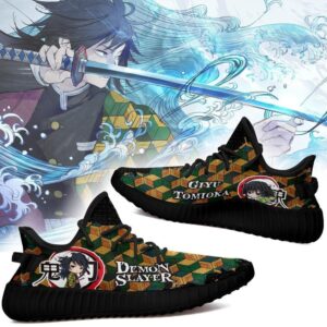 Giyu Tomioka Yeezy Shoes Demon Slayer Art 54