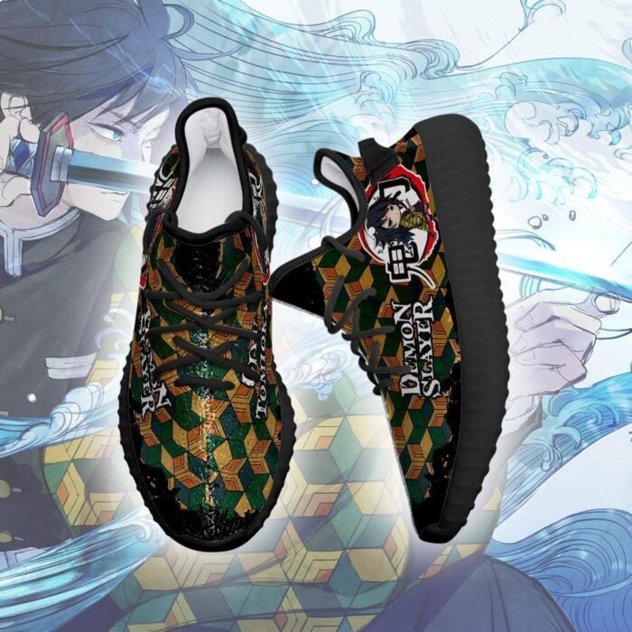 Giyu Tomioka Yeezy Shoes Demon Slayer Art 54