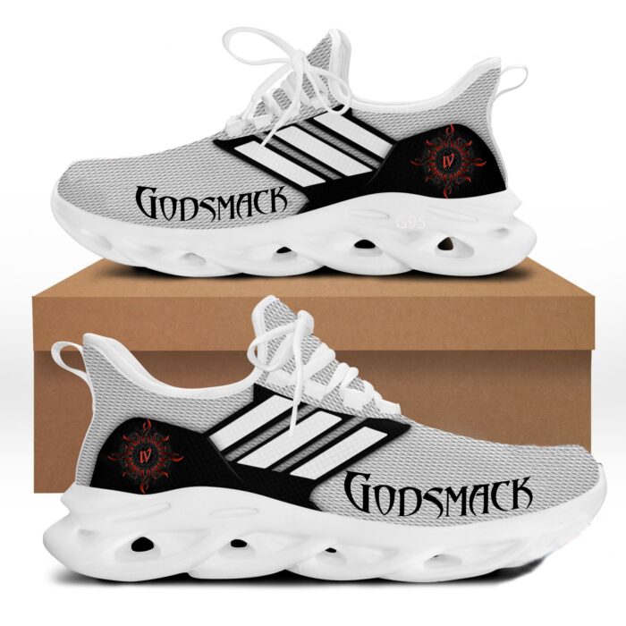 Godsmack White Max Soul Shoes