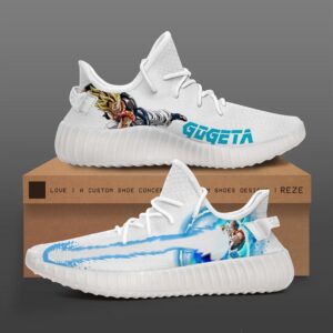 Gogeta Character Dragon Ball Yeezy Shoes Sport Sneakers