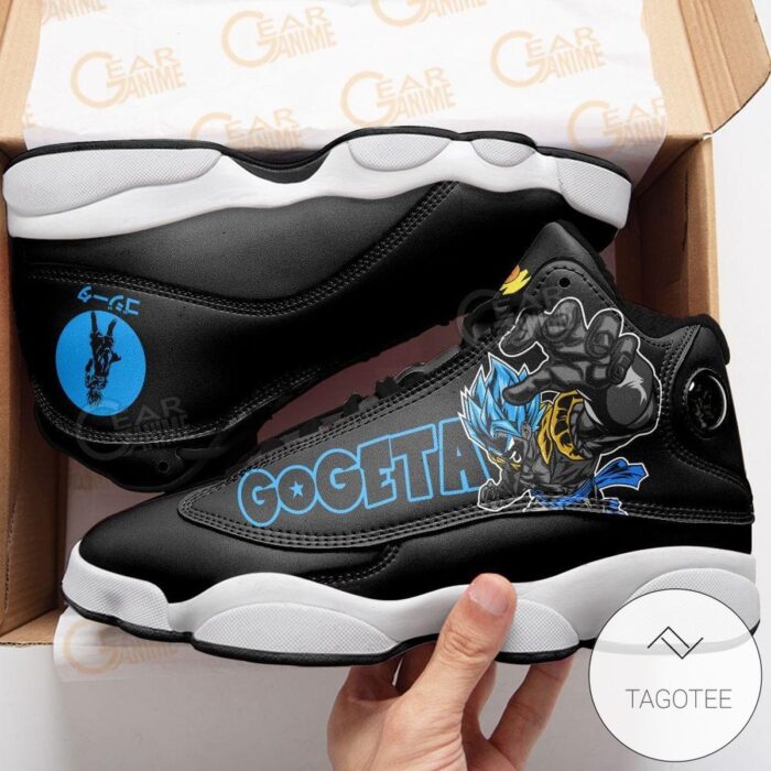 Gogeta Sneakers Custom Anime Dragon Ball Air Jordan 13 Shoes