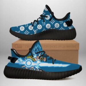 Gogeta Yeezy Shoes Dragon Ball Z Shoes Fan Ver 1