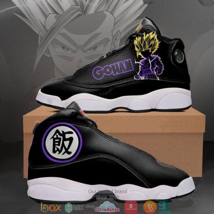 Gohan Dragon Ball Air Jordan 13 Sneaker Shoes