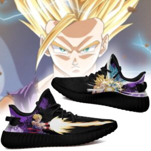 Gohan Skill Yeezy Shoes Dragon Ball Z Art 134