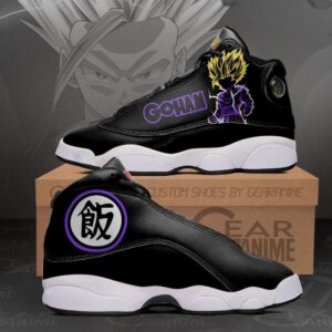 Gohan Super Saiyan Anime Dragon Ball Air Jordan 13 Shoes