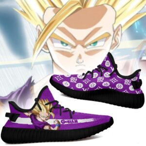 Gohan Super Saiyan Yeezy Shoes Dragon Ball Art 30