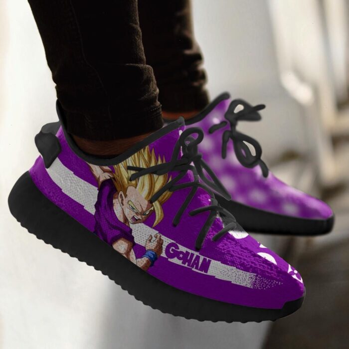 Gohan Super Saiyan Yeezy Shoes Dragon Ball Art 30