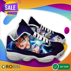 Goku Dragon Ball Manga Shoes Air Jordan 13 Sneakers