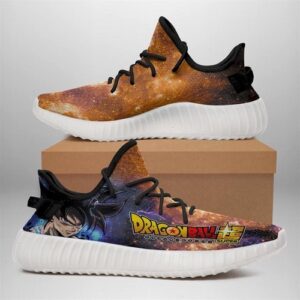 Goku Dragon Ball Super Shoes Yeezy Sneakers Fan Gift Yeezy Sneake