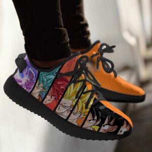 Goku Evolution Yeezy Shoes Dragon Ball Art 142