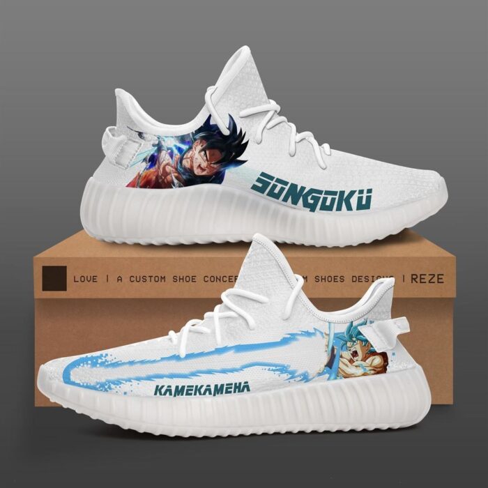 Goku Kakalot Character Dragon Ball Yeezy Shoes Sport Sneakers