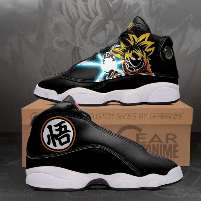 Goku Kanji Symbol Anime Dragon Ball Air Jordan 13 Shoes