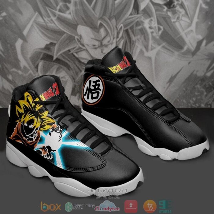 Goku Kanji Symbol Dragon Ball Z Anime Air Jordan 13 Sneaker Shoes