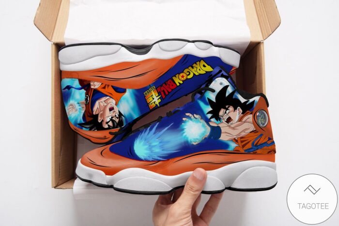 Goku Sneakers Custom Anime Dragon Ball Air Jordan 13 Shoes