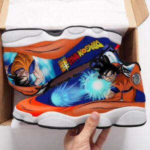 Goku Sneakers Kamehameha Custom Anime Dragon Ball Air Jordan 13 Shoes