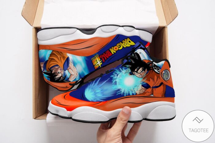 Goku Sneakers Kamehameha Custom Anime Dragon Ball Air Jordan 13 Shoes