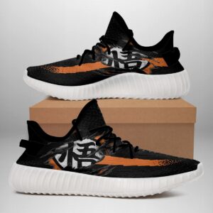 Goku Symbol Sneakers DBZ Yeezy Shoes Dragon Ball Fan T12026