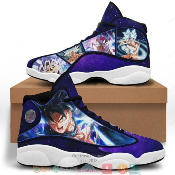 Goku Ultra Instinct Dragon Ball Air Jordan 13 Sneaker Shoes