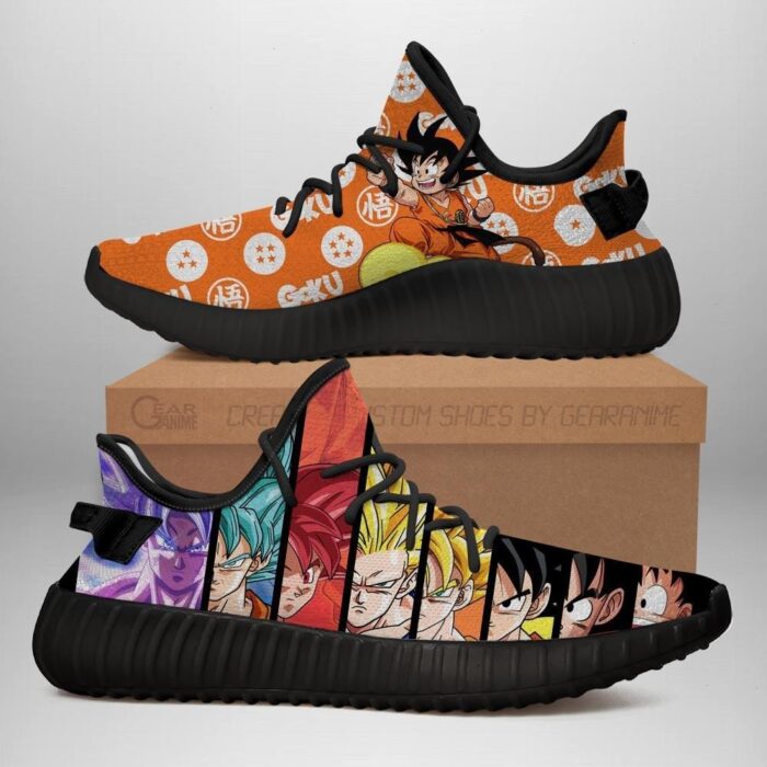 Goku Yeezy Shoes Dragon Ball Art 175