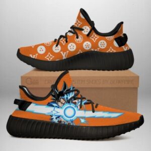 Goku Yeezy Shoes Skill Power Dragon Ball Shoes Fan Ver 1