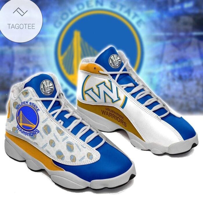 Golden State Warriors Basketball Sneakers Air Jordan 13 Shoes