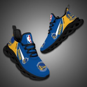 Golden State Warriors Personalized NBA Max Soul Shoes