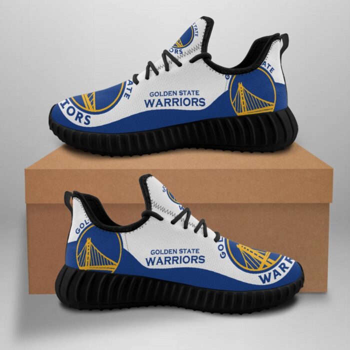 Golden State Warriors Sneakers Big Logo Yeezy Shoes