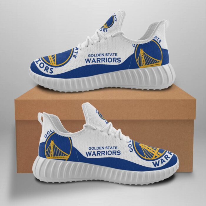 Golden State Warriors Sneakers Big Logo Yeezy Shoes