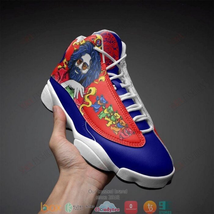 Grateful Dead Air Jordan 13 Sneaker Shoes