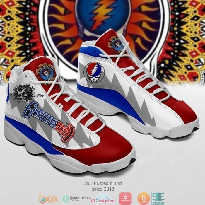 Grateful Dead Band Sneaker Air Jordan 13 Sneaker Shoes