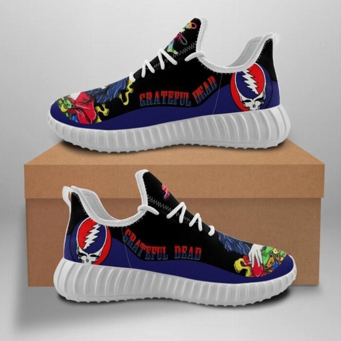 Gratefull Dead Custom Shoes Sport Sneakers Gratefull Dead Yeezy Boost Yeezy Shoes